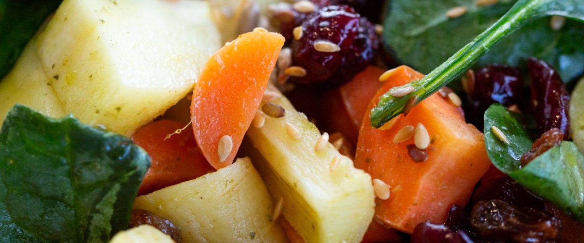 A close up image of the food at ICC Belfast