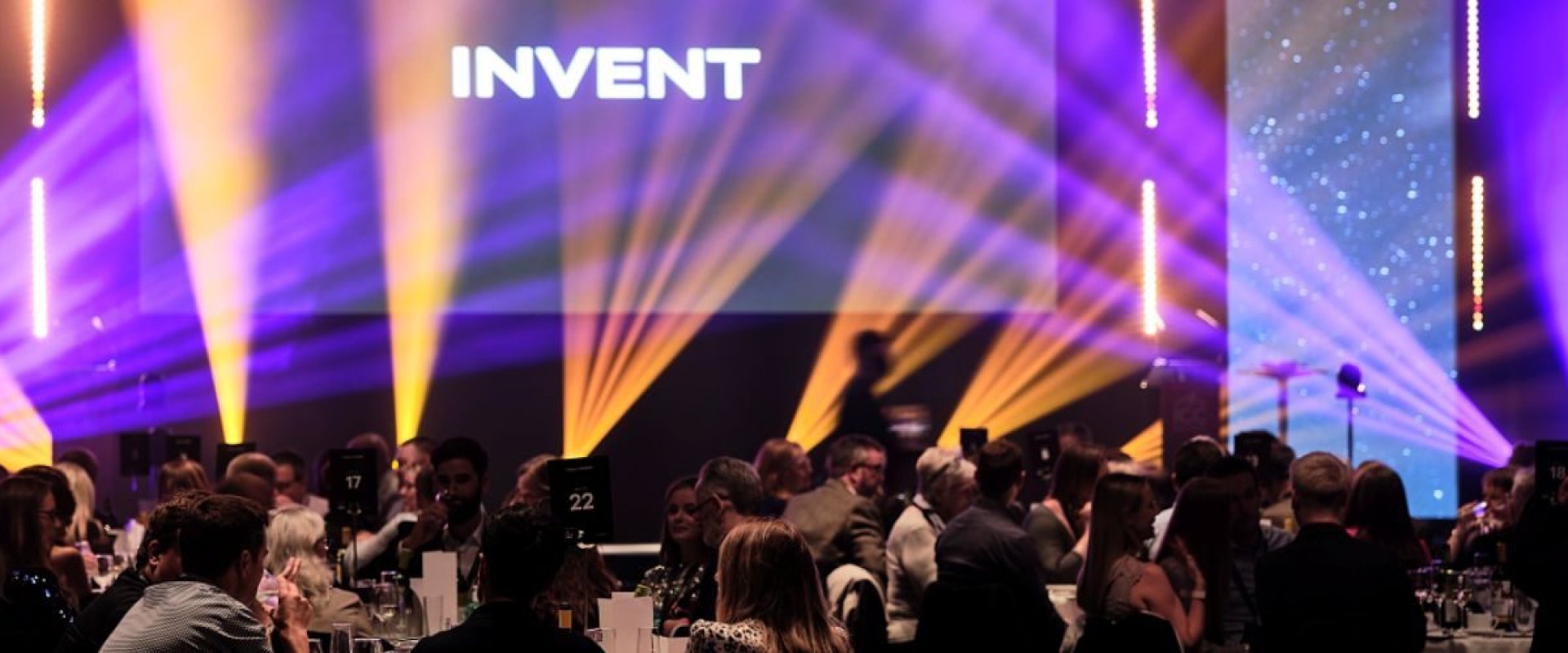 Invent Awards event set-up in Hall 1