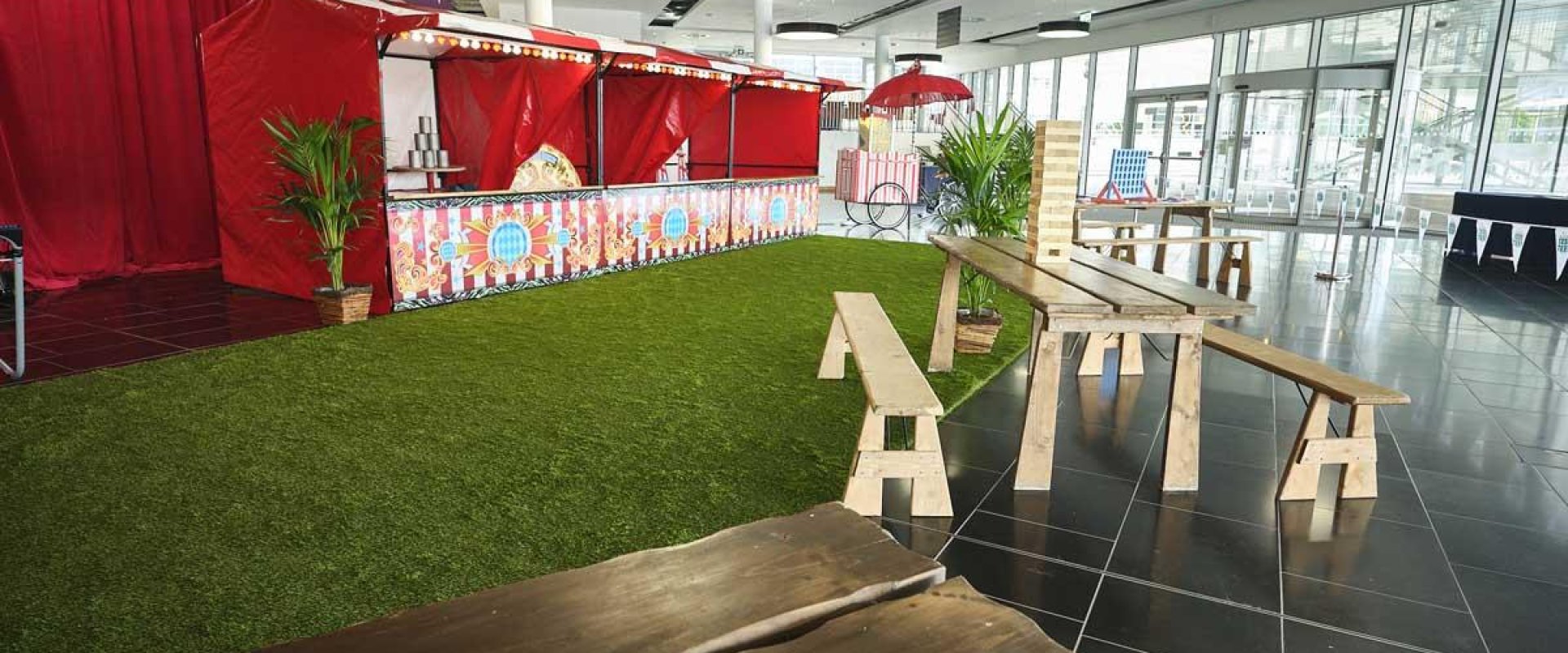 ICC Belfast, Best Fest May 2022 picnic setup