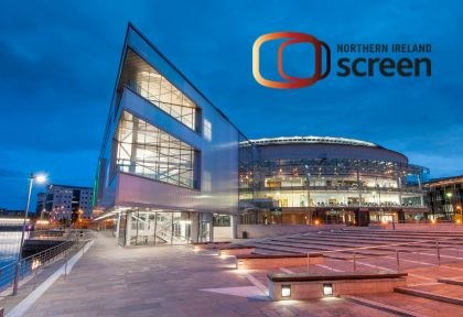 Image of ICC Belfast venue with Northern Ireland Screen in right corner