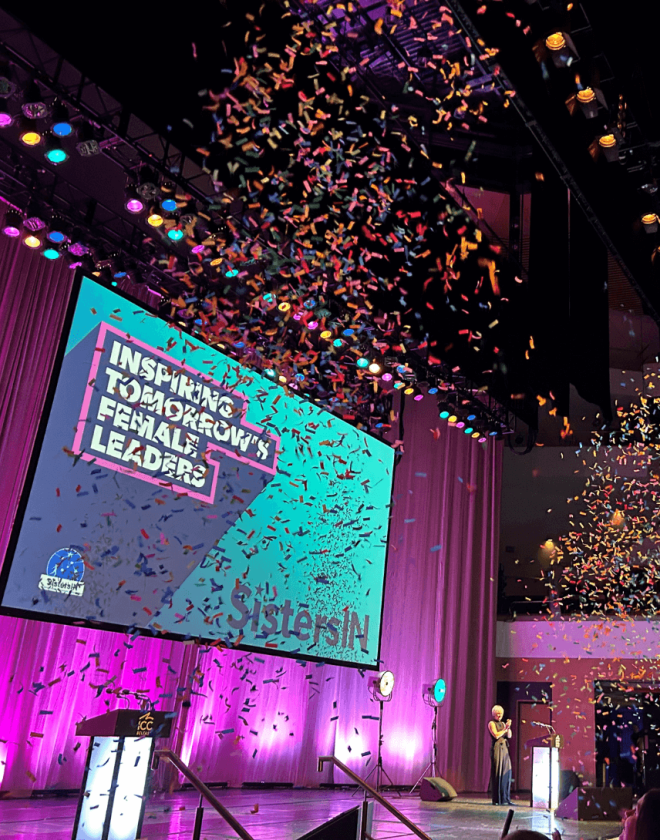 Closing celebration Main Auditorium stage | SistersIN Celebration Event | ICC Belfast