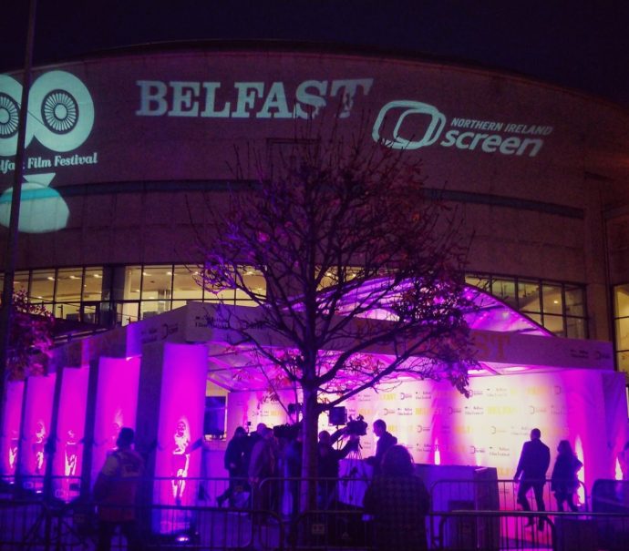 Marquee outside the ICC building