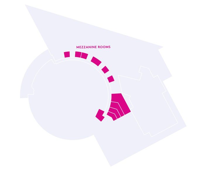 Mezzanine Rooms | Event Spaces | ICC Belfast