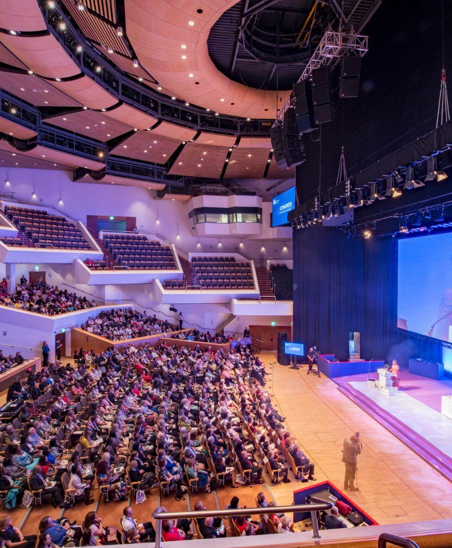 Image of Main Auditorium during a conference