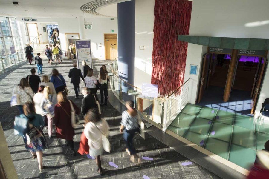 ICC Belfast, Royal College of Nursing Annual Congress May 2018 delegates in Gallery 1