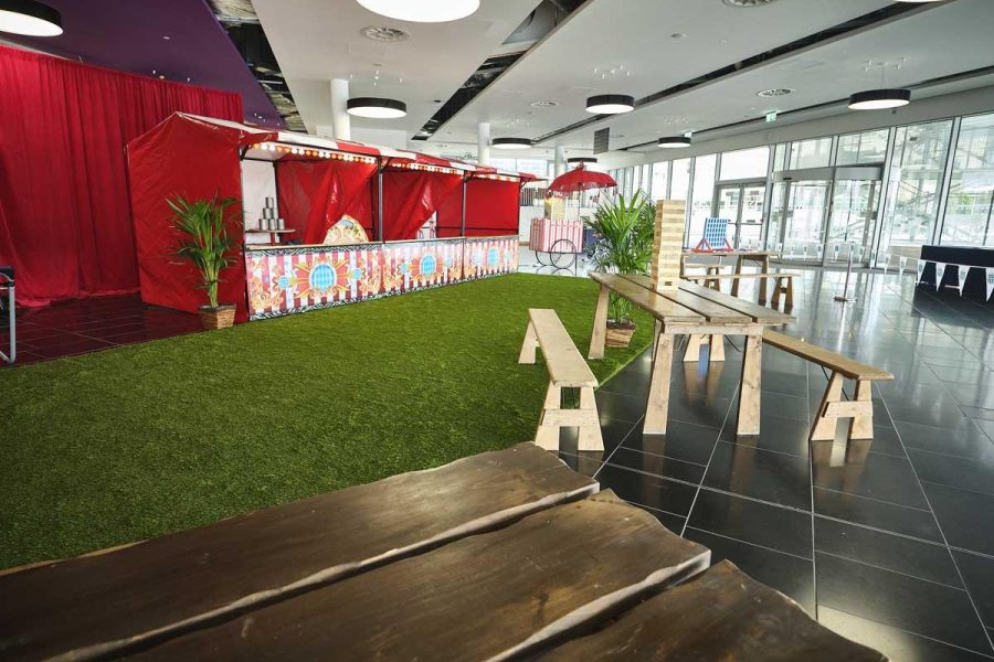ICC Belfast, Best Fest May 2022 picnic setup