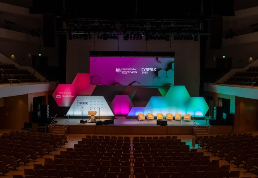 The Main Auditorium set up for the Cuber UK Conference 2023
