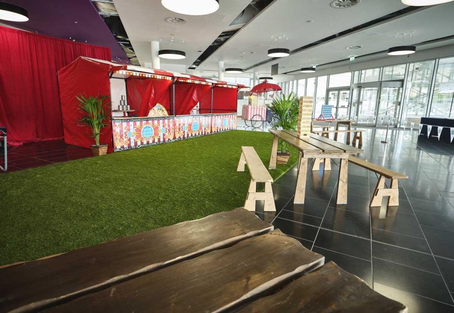 ICC Belfast, Best Fest May 2022 picnic setup
