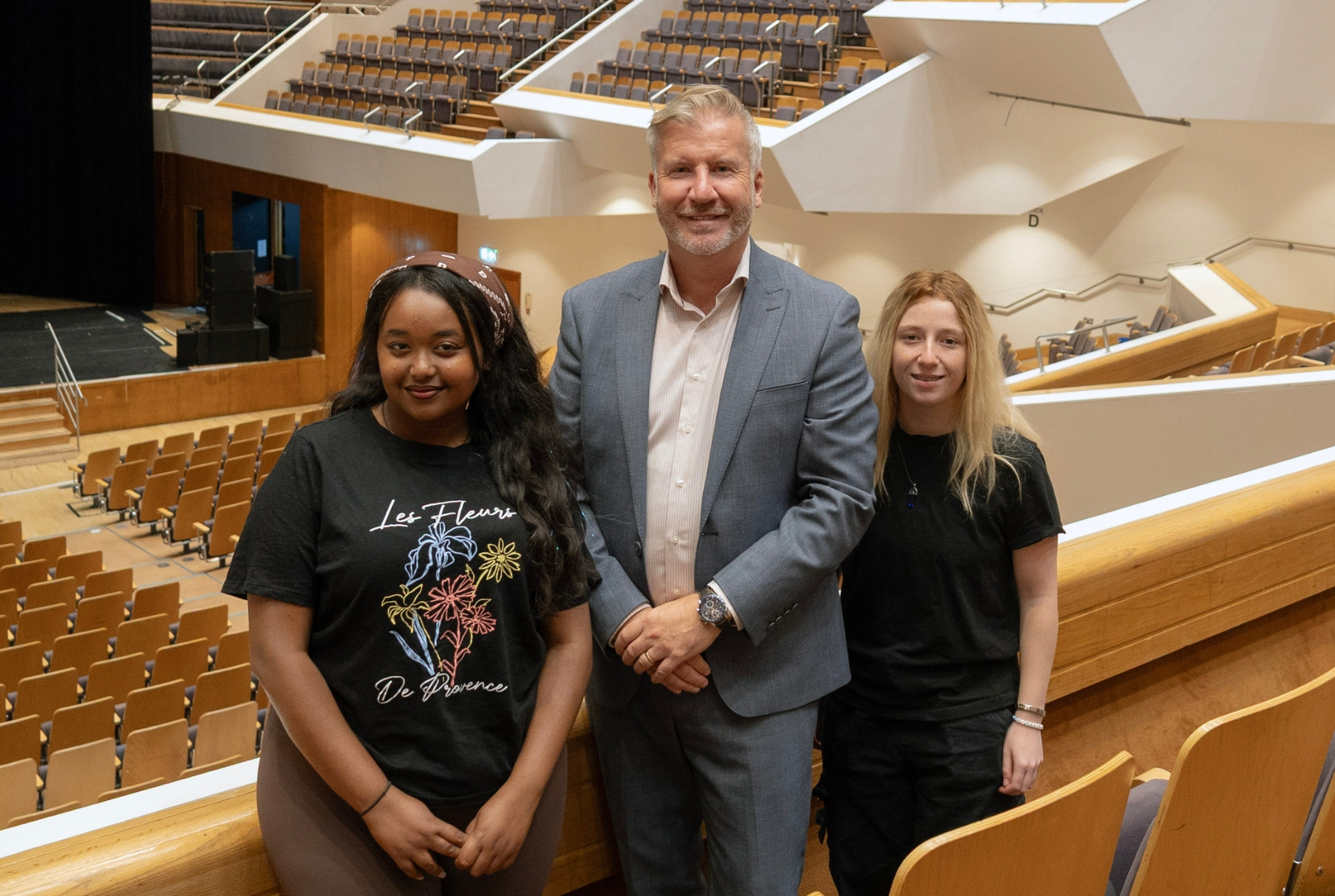 Ashton Centre work experience students