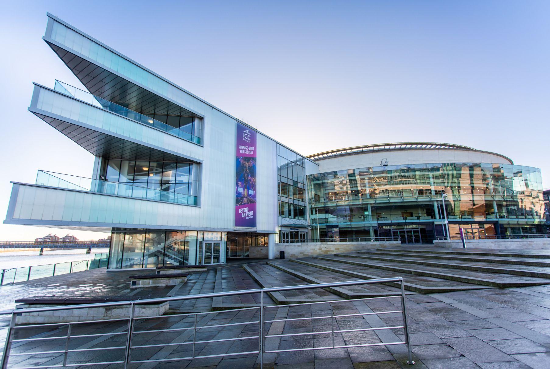 ICC Belfast exterior venue image